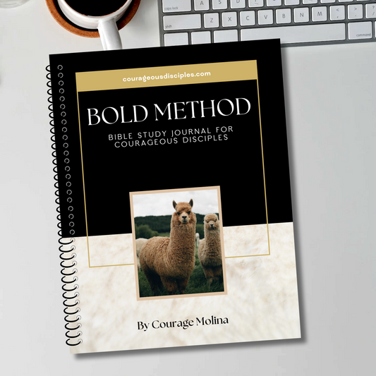 BOLD Method Bible Study Journal (Alpaca)