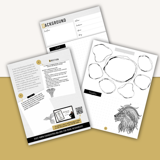 Bold Method Bible Study Journal (Alpaca) | Digital