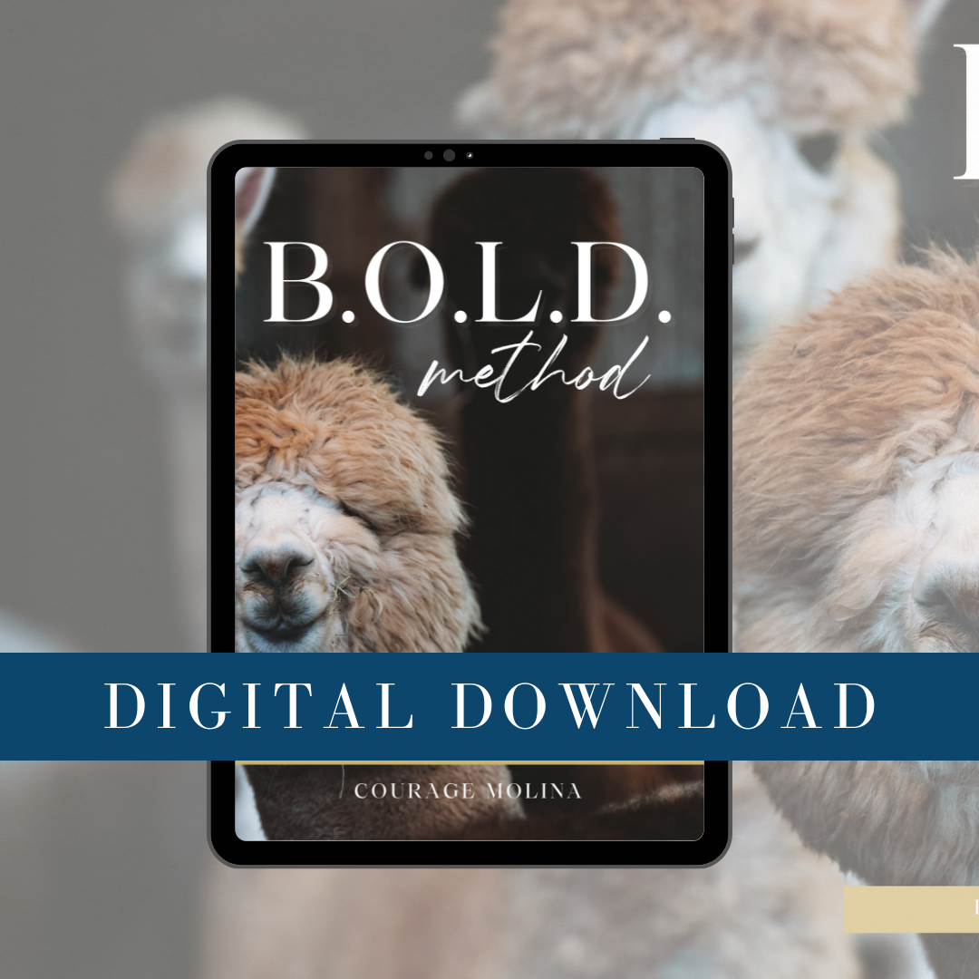 Bold Method Bible Study Journal (Alpaca) | Digital